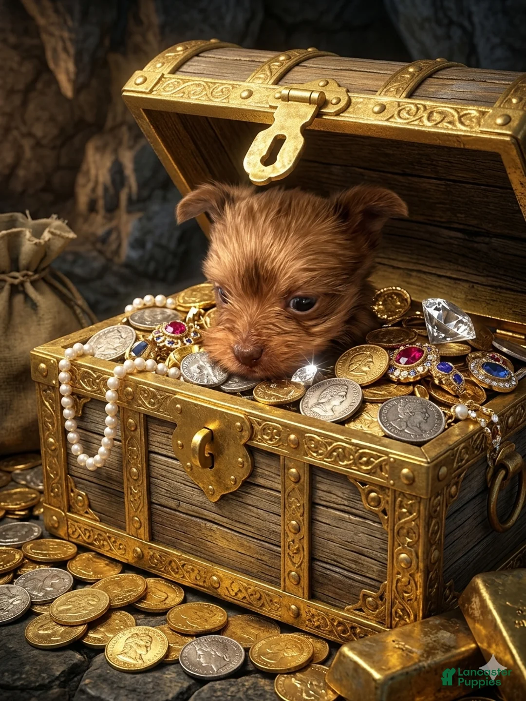 Yorkshire Terrier dogs for sale: AKC Chewbacca Gold Dust 🤩 - Ad 1