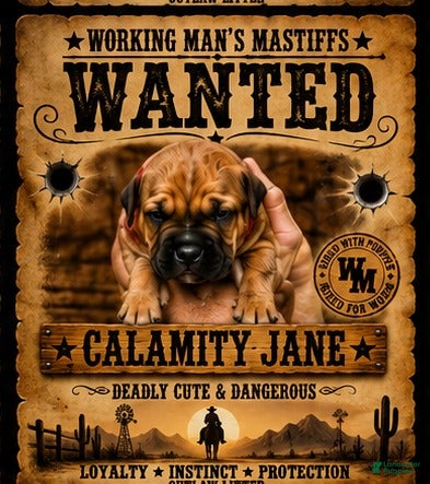 South African Boerboels dogs Calamity Jane - Ad 1