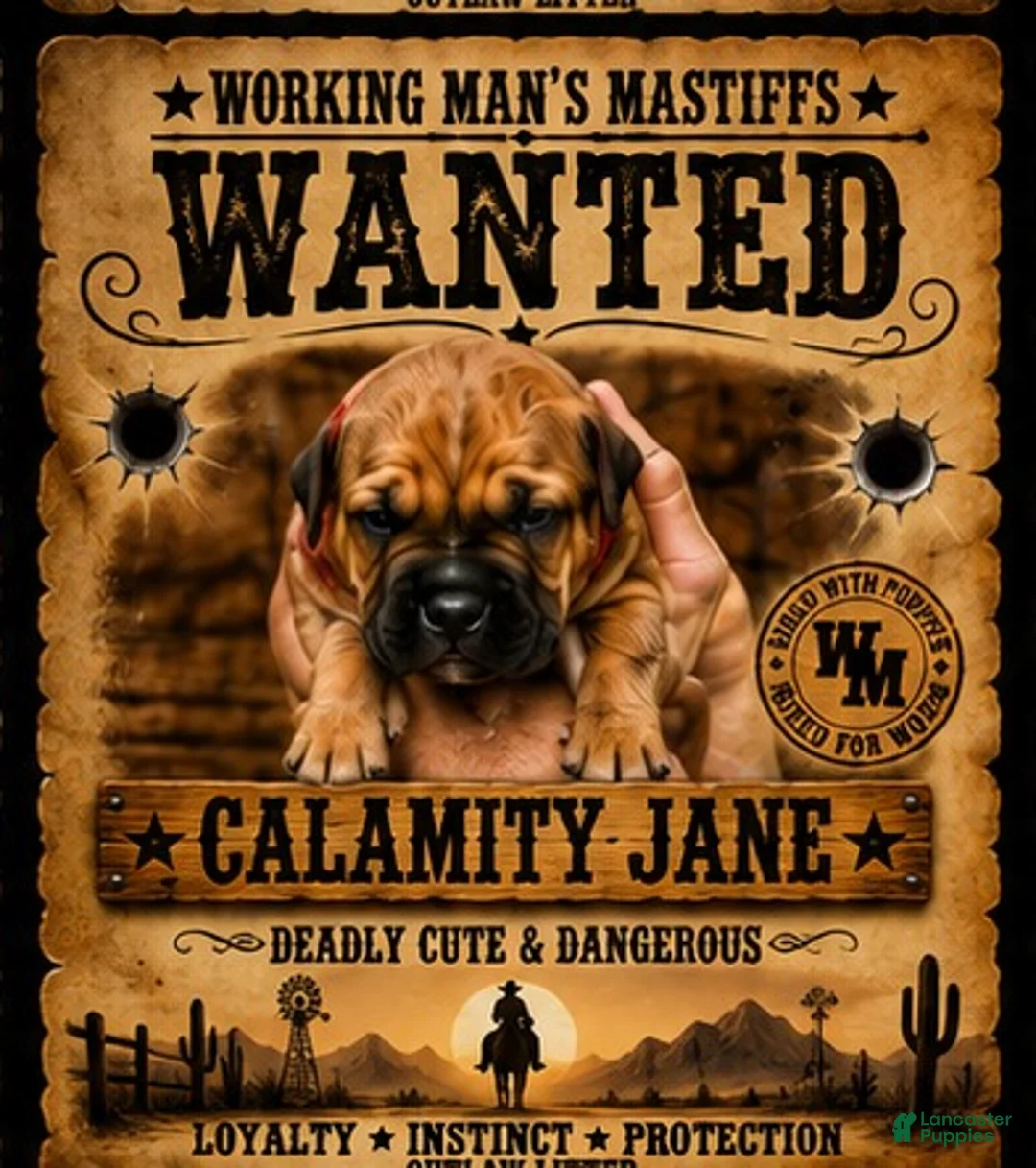 South African Boerboels dogs for sale: Calamity Jane - Ad 1