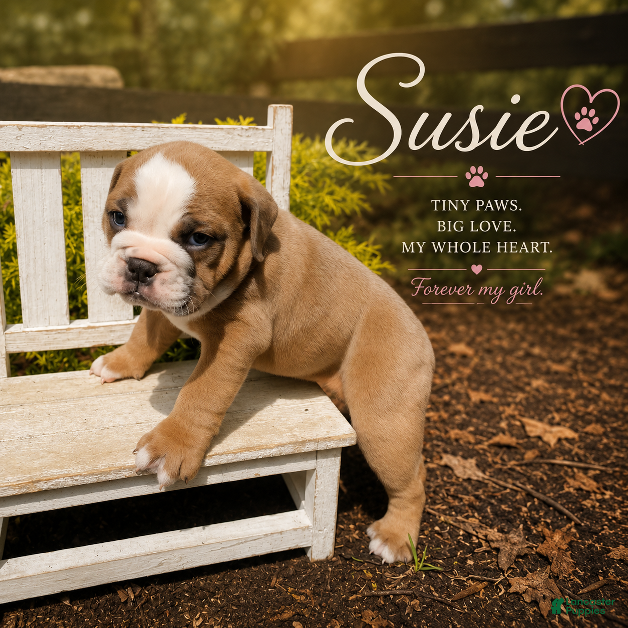 English Bulldog dogs Susie - Ad 1