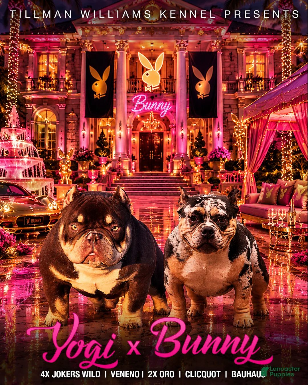 American Bully dogs for sale: Chocolate Tri Merle Male - Ad 7