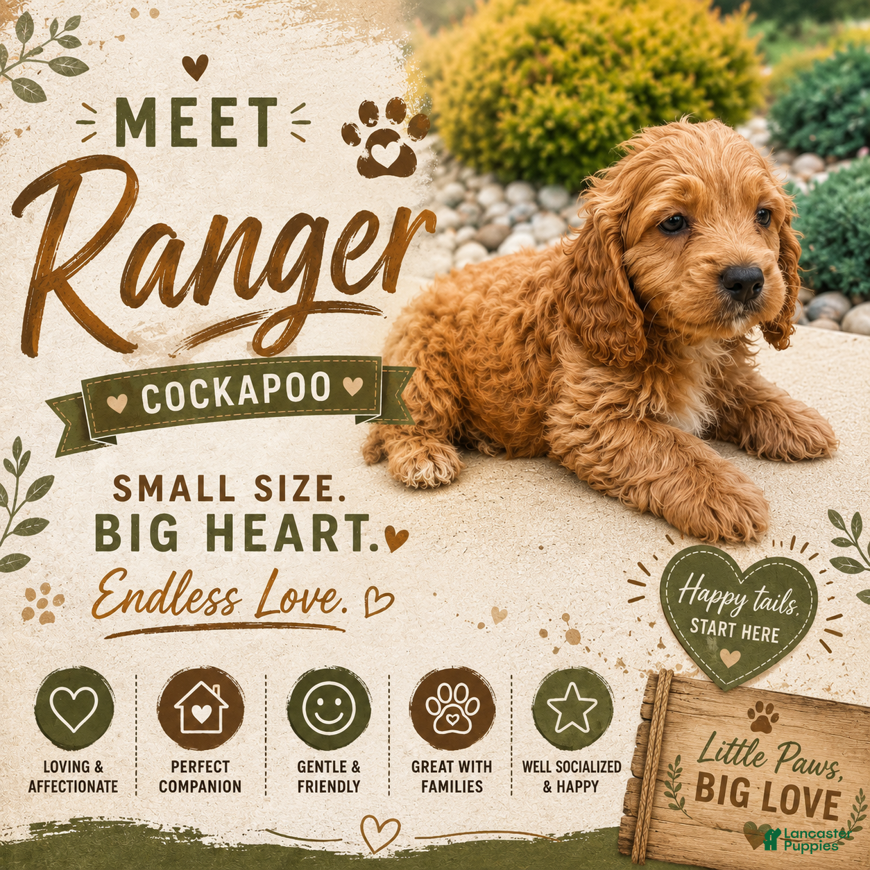 Cockapoo dogs Ranger - Ad 1