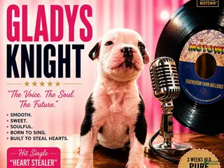 American Bulldog dogs Gladys Knight-female - Ad 1