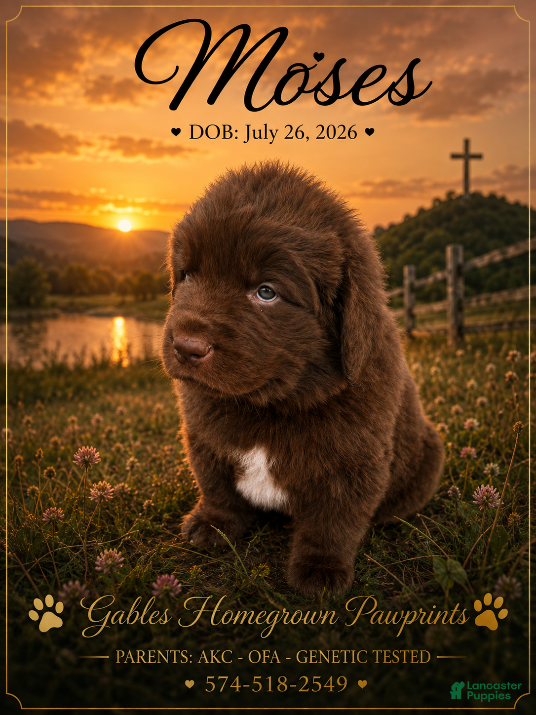 Newfoundland dogs Moses  - Ad 5