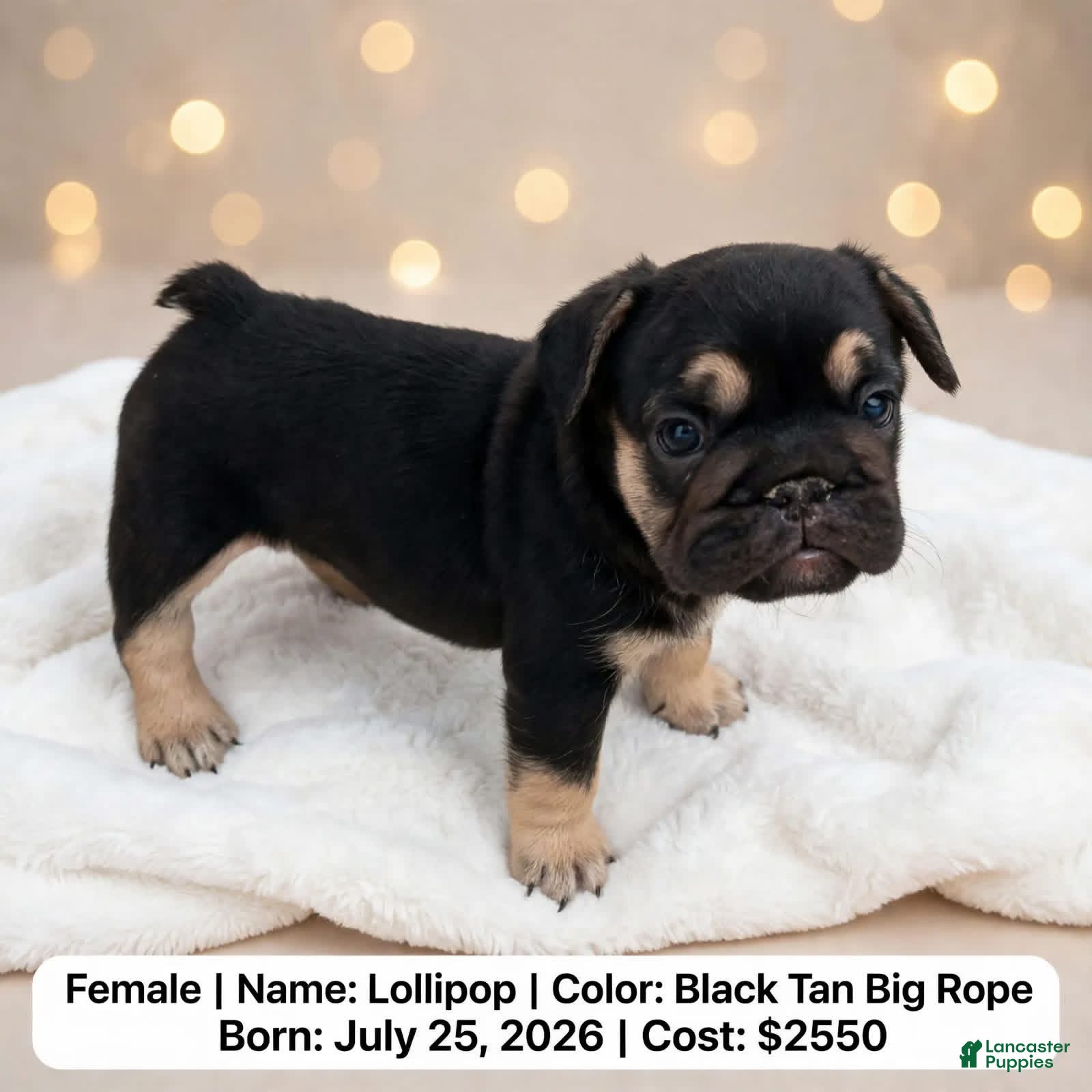 French Bulldog dogs Lollipop - Ad 1