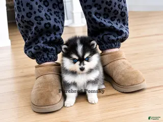 Pomsky dogs for sale: Atlas Micro Pomsky - Ad 4
