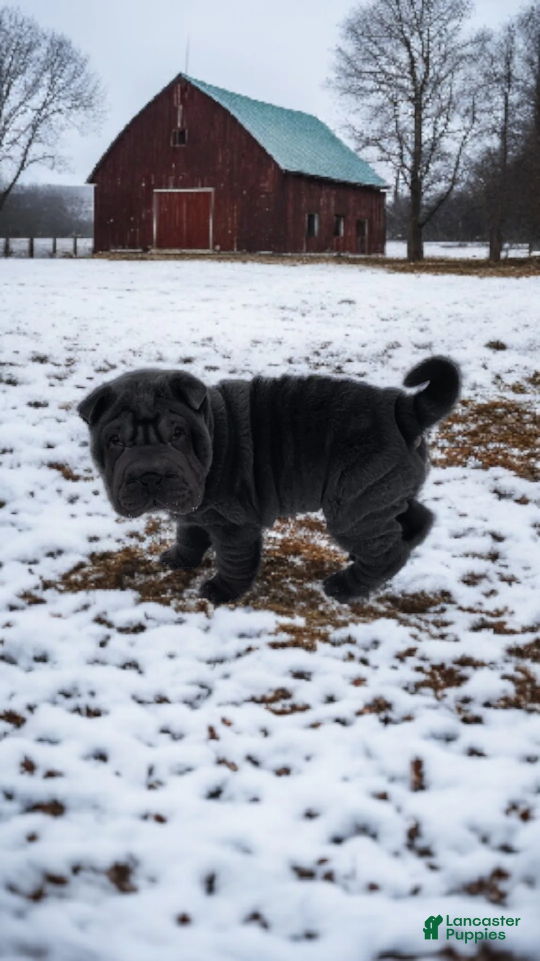 Shar Pei dogs for sale: Oreo black flower mini - Ad 35