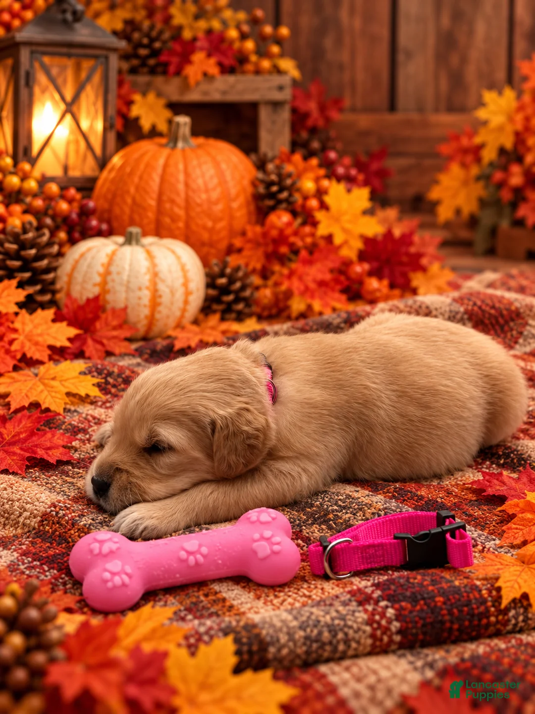 Golden Retriever dogs for sale: Mickey - Pink Collar - Ad 2