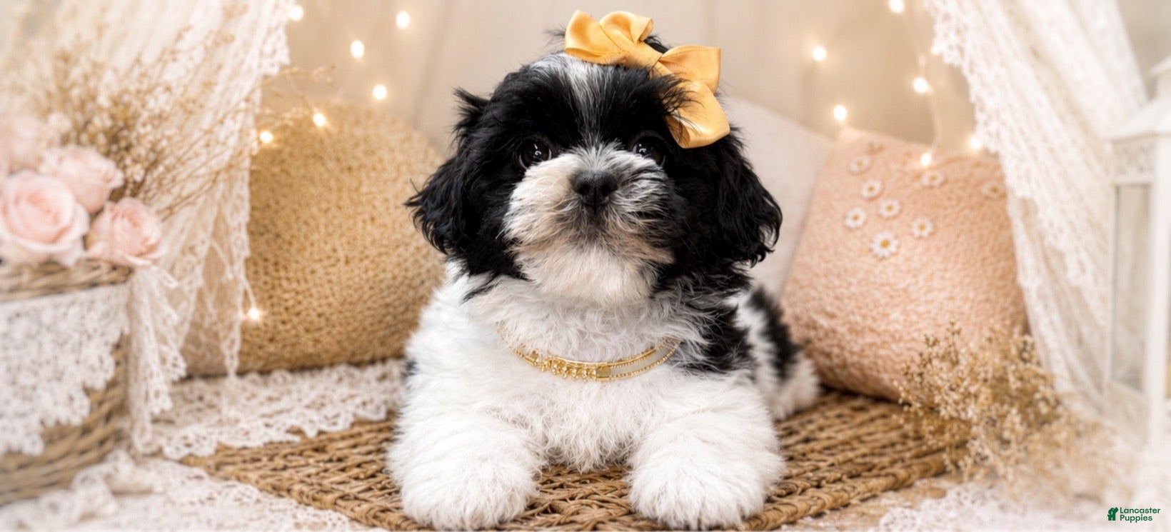 Malshi dogs Audrey - Ad 1