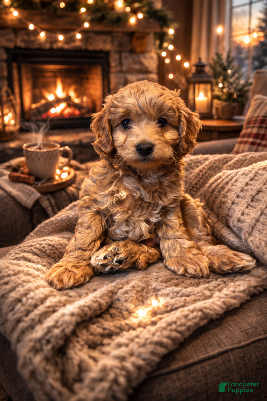 Mini Goldendoodle dogs Gus - Short, Chubby, Loving - Ad 1