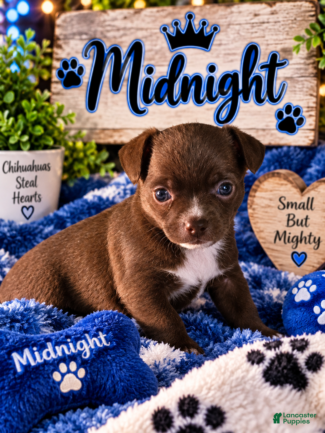 Chihuahua dogs Midnight  - Ad 1