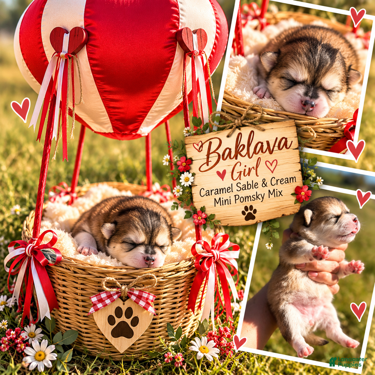 Pomsky dogs for sale: Pomsky 6 - Ad 1