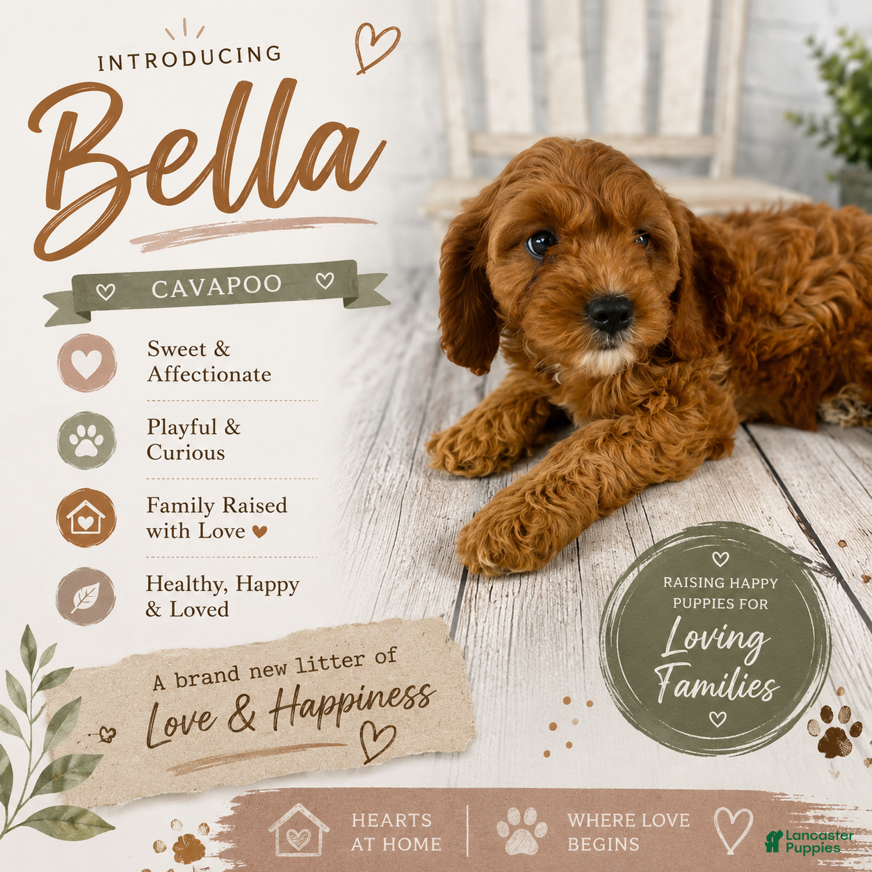 Cavapoo dogs Bella - Ad 1