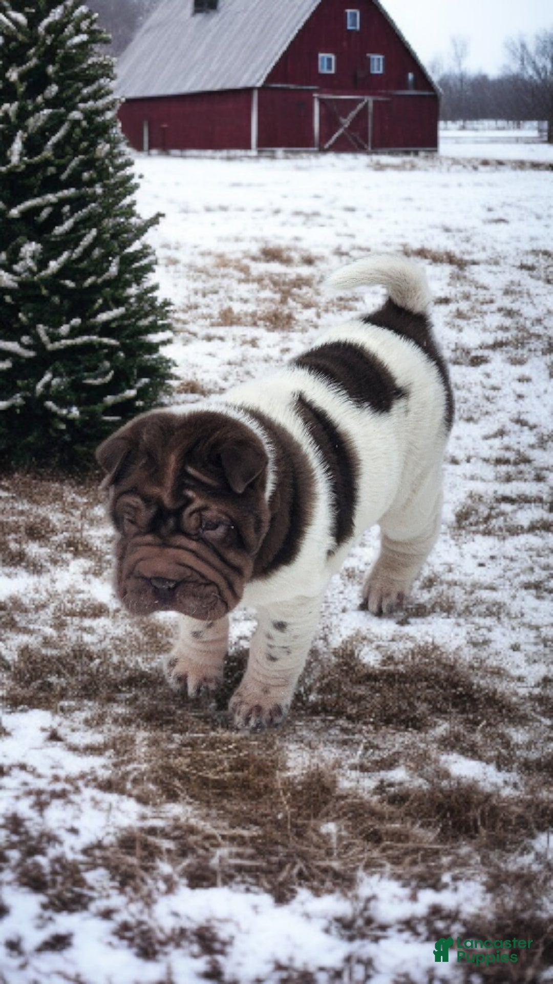 Shar Pei dogs for sale: Chucky chocolate flower mini  - Ad 2