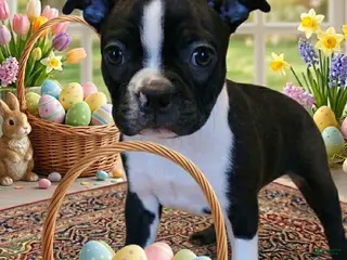 Boston Terrier dogs Jet - Ad 19