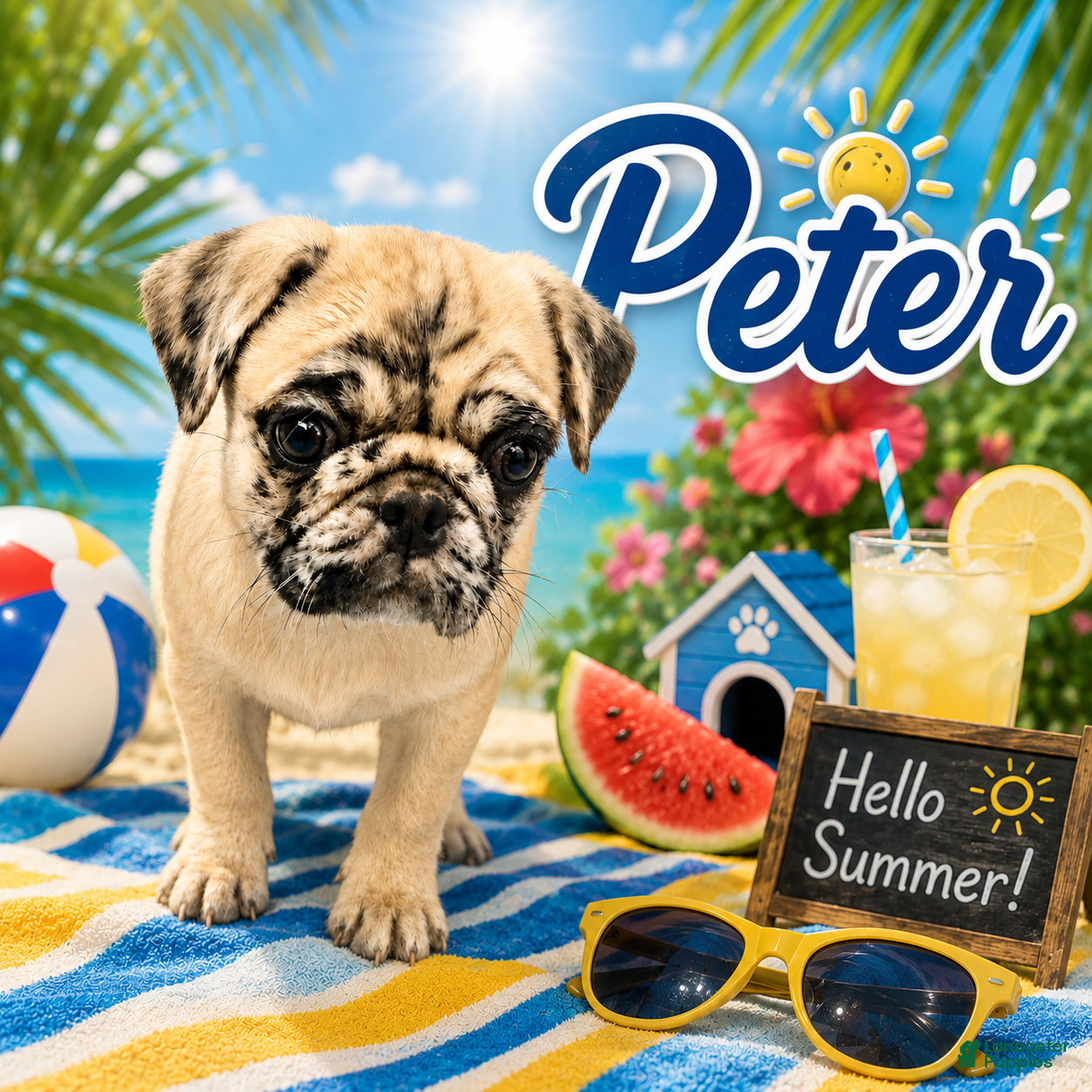 Pug dogs Peter - Ad 5