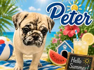 Pug dogs Peter - Ad 5