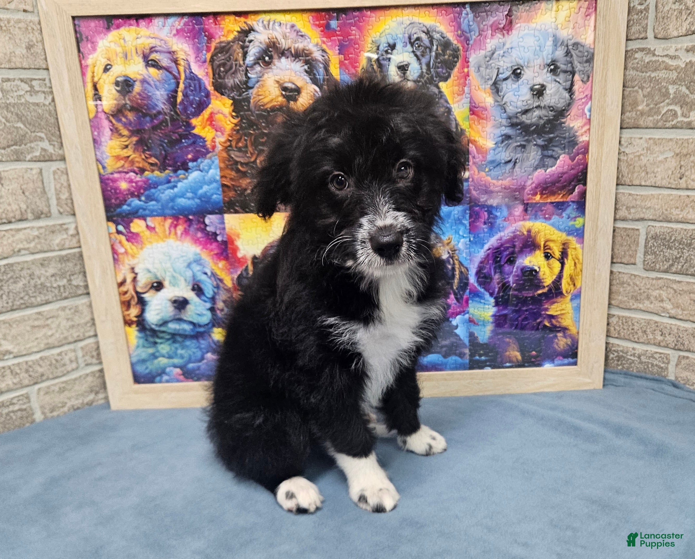 Mini Aussiedoodle dogs F1 Kiwi - Ad 8