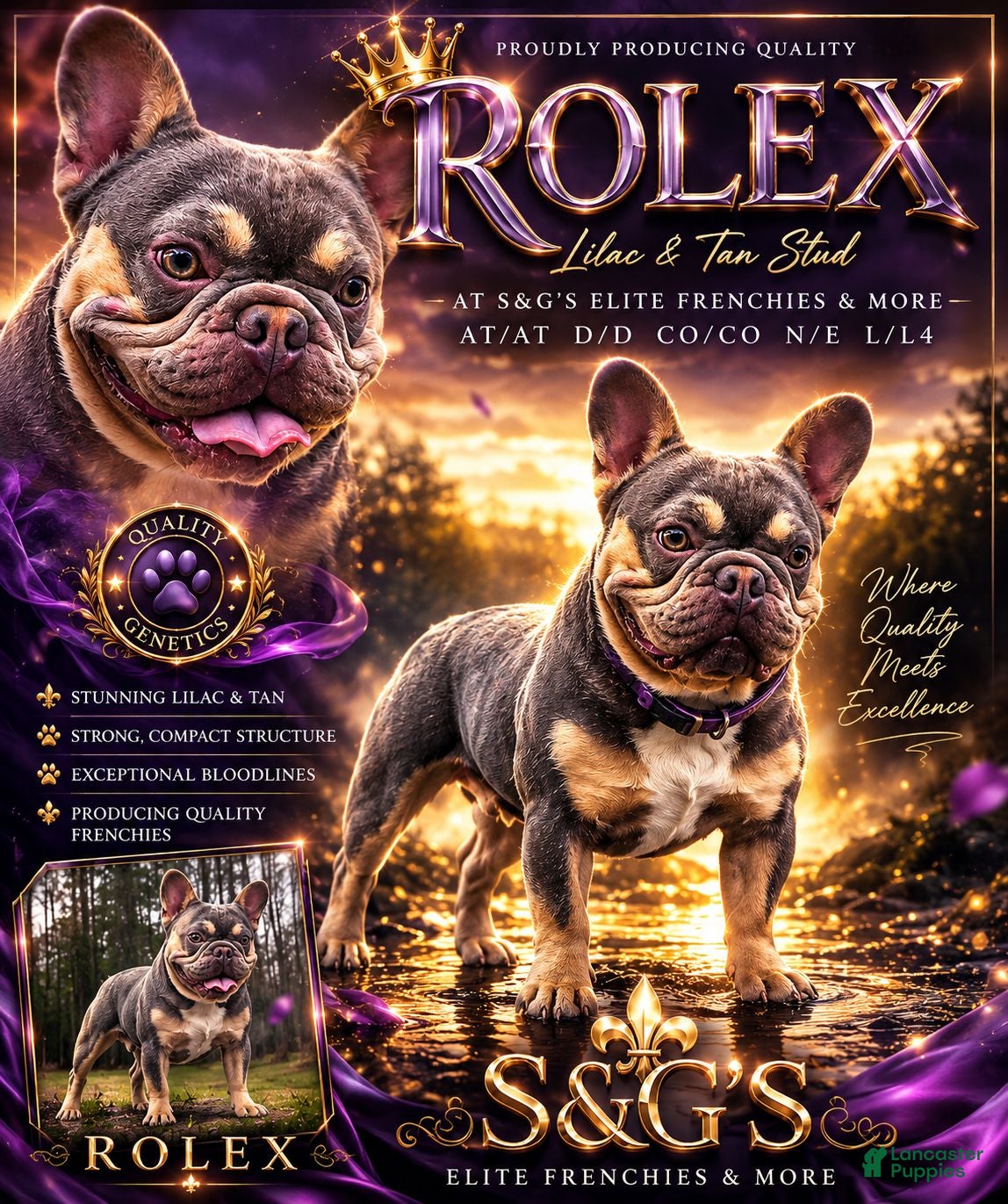 French Bulldog dogs Rolex - Ad 13