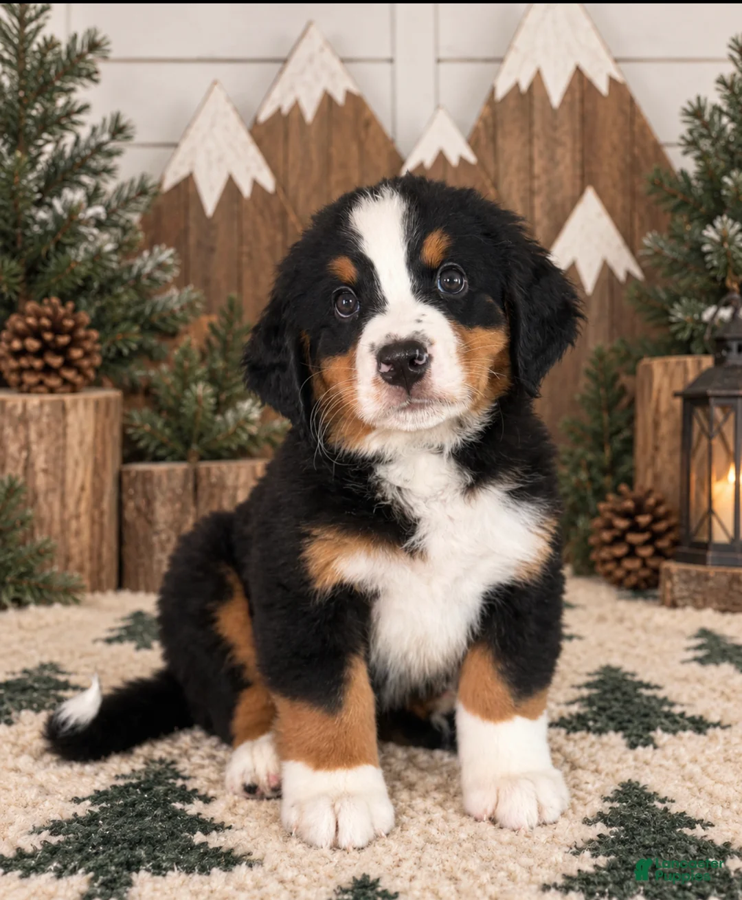 Bernese Mountain Dog dogs for sale: Everest - Dark Green Boy - Ad 2