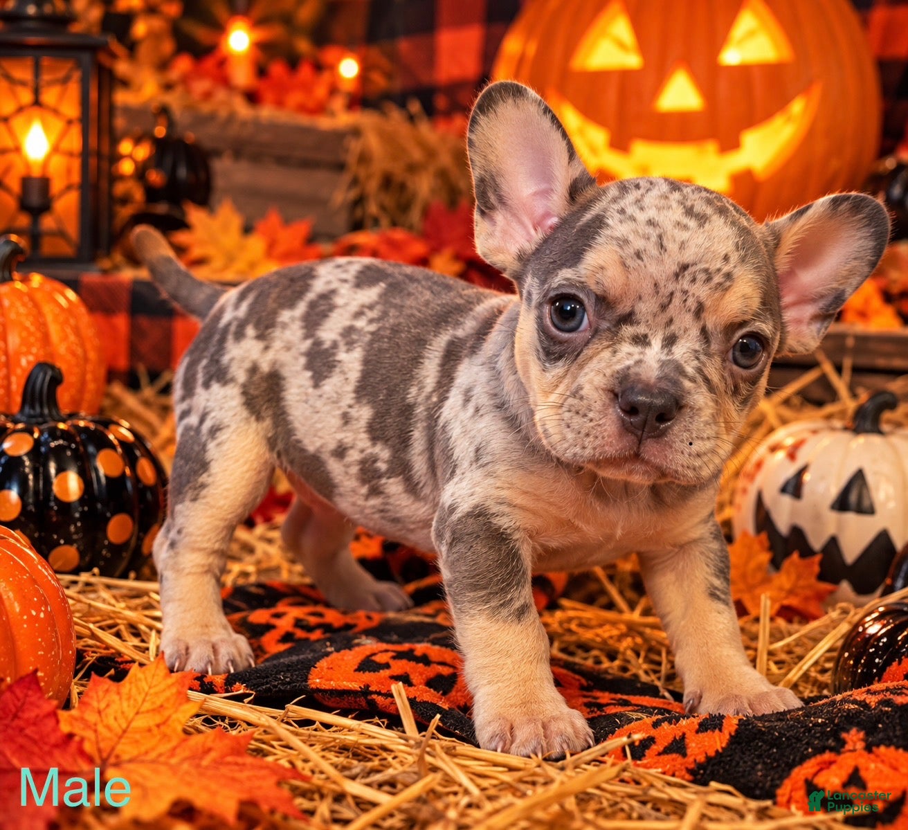 Mixed Breed dogs for sale: French Bulldog X American bully male  - Ad 3