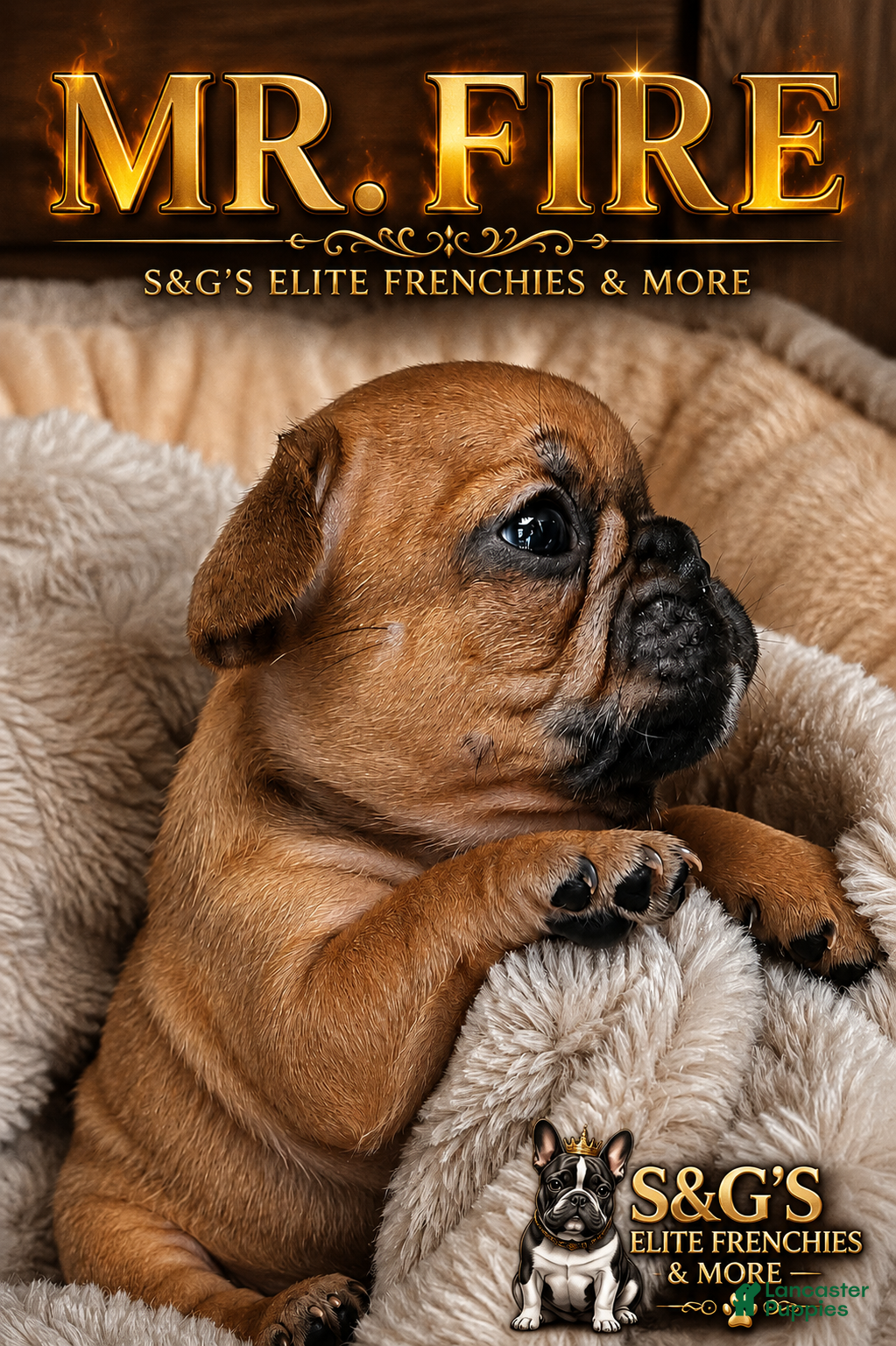 French Bulldog dogs Fire - Ad 35