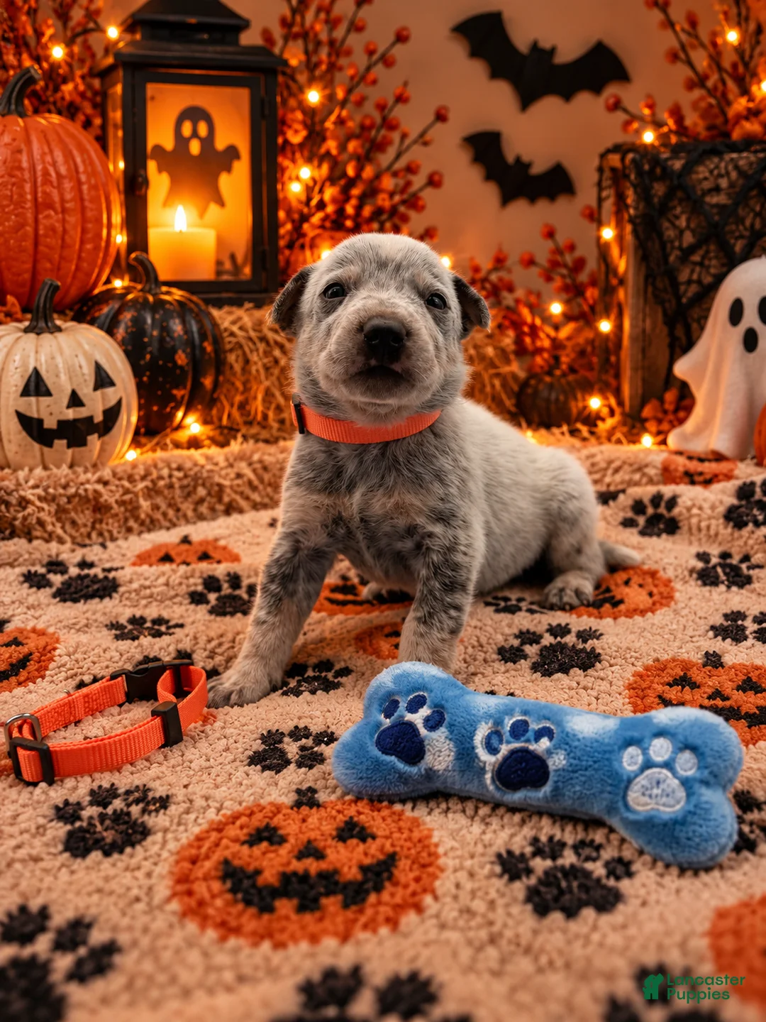 Australian Cattle Dog dogs for sale: Diesel - Orange Collar - Ad 1