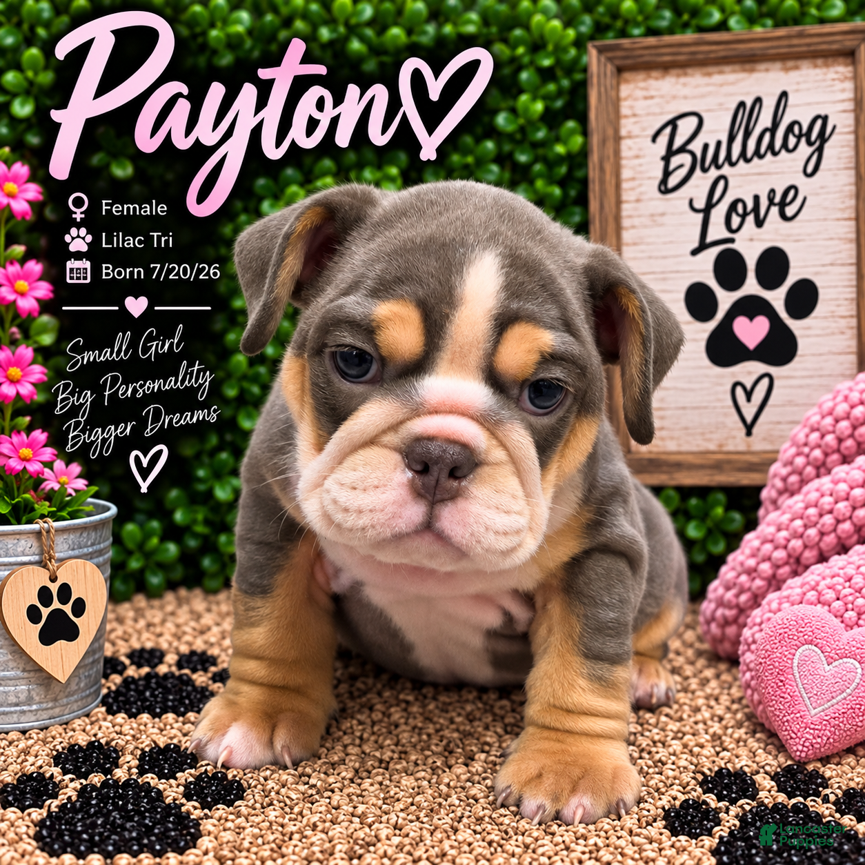 English Bulldog dogs Payton - Ad 1