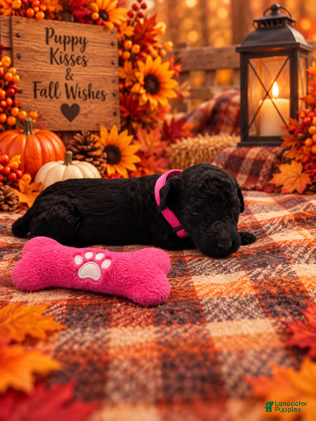 Goldendoodle dogs for sale: Angel - Pink Collar - Ad 1