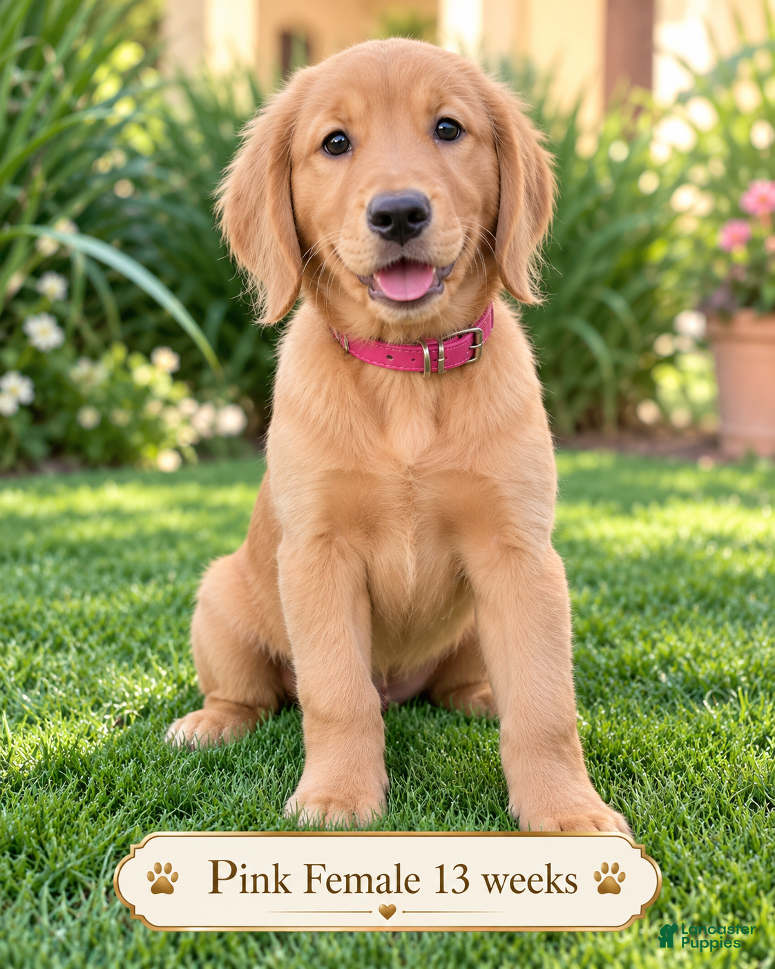 Golden Retriever dogs Pink CKC/DNA HLTH Tested - Ad 11