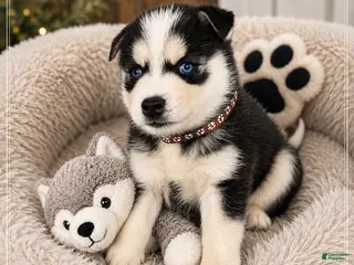 Pomsky dogs Rambo- Brown Collar - Ad 22