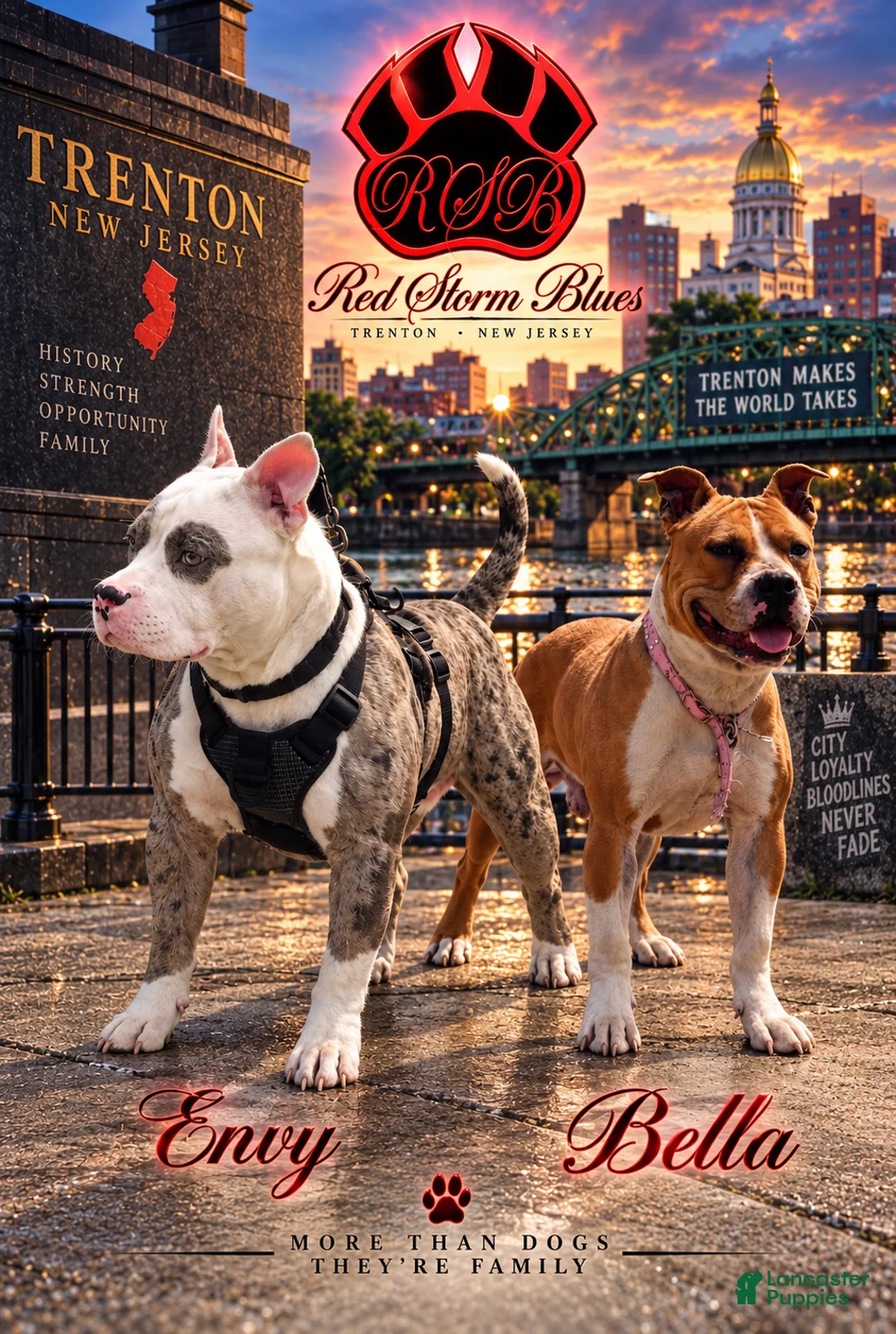 American Pit Bull Terrier dogs for sale: Blue Merle male 1 - Ad 2