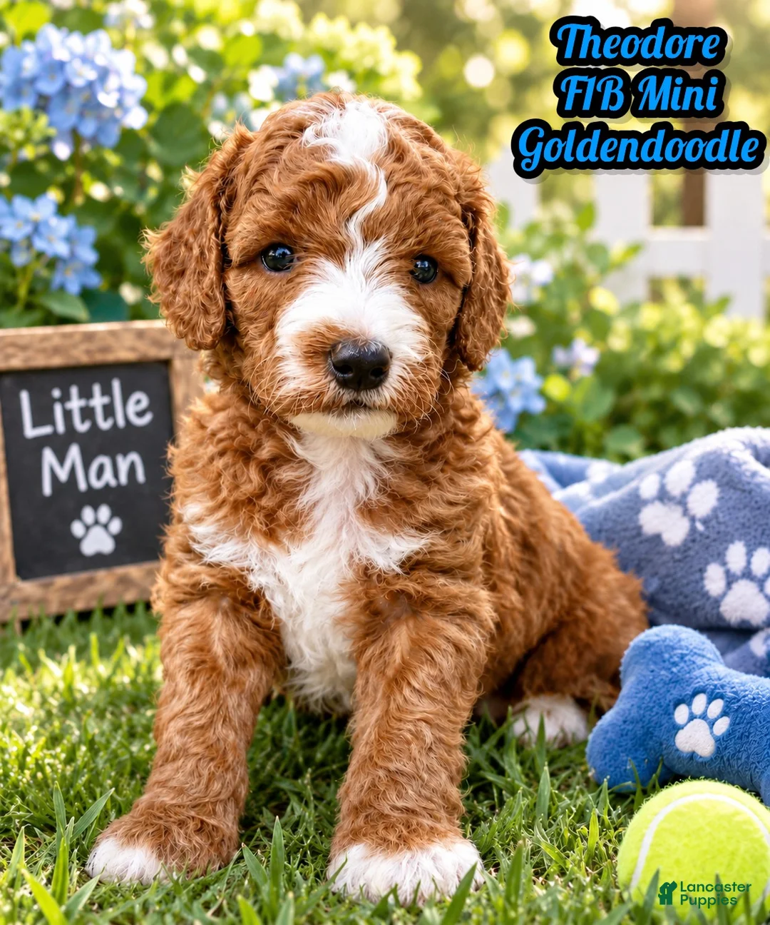 Mini Goldendoodle dogs for sale: Theodore - Ad 1
