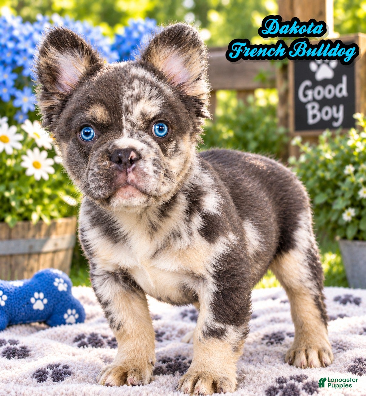French Bulldog dogs for sale: Dakota Male AKC Fluffy French Bulldog - Ad 1