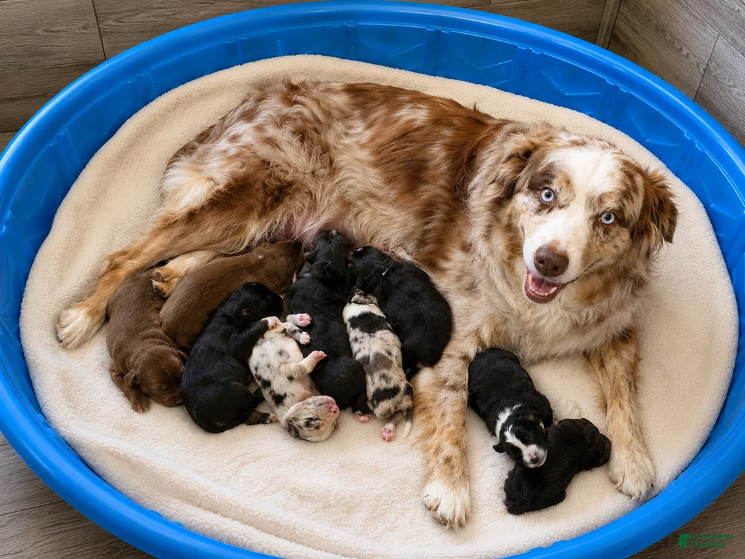 Australian Shepherd dogs for sale: Bell - Ad 3