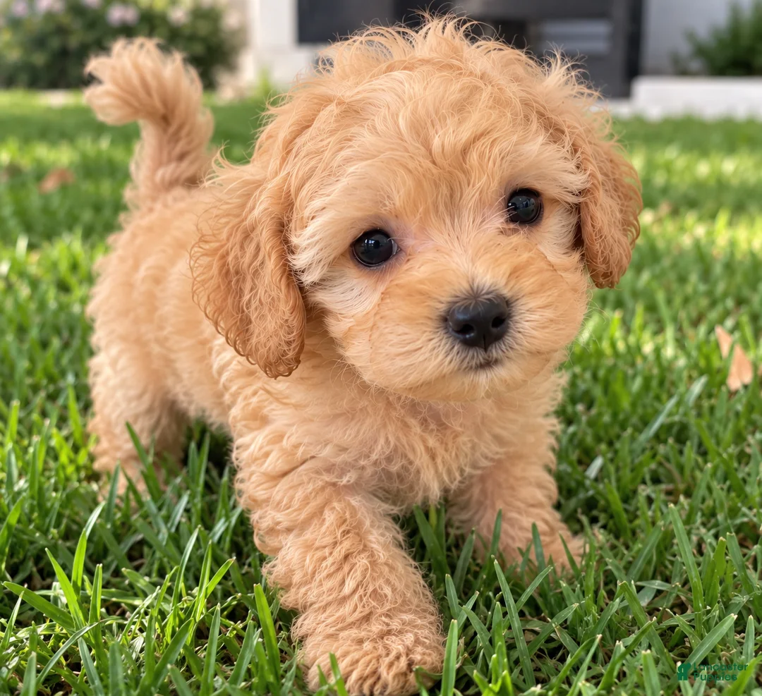 Mini Goldendoodle dogs for sale: Mini Goldendoodle Male Apricot Small - Ad 1