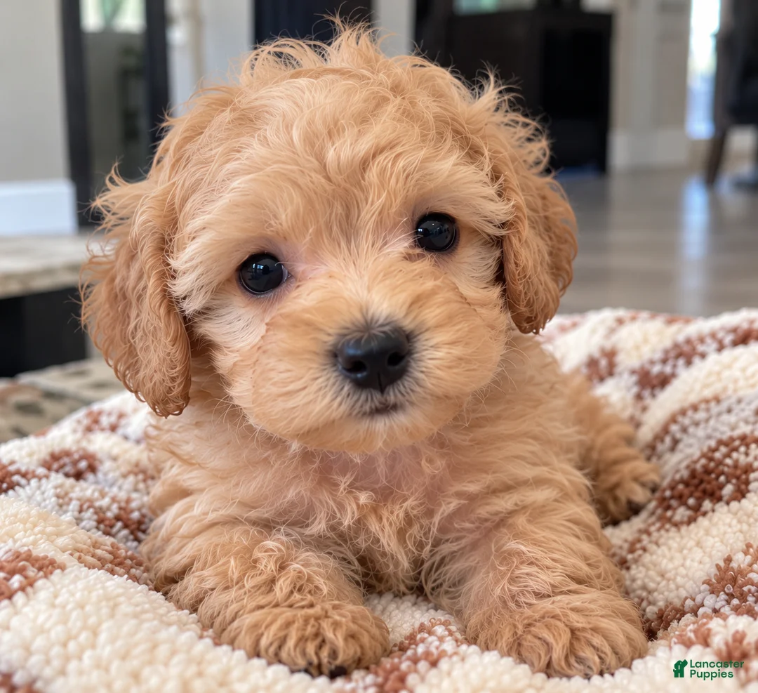Mini Goldendoodle dogs for sale: Mini Goldendoodle Male Apricot Small - Ad 2