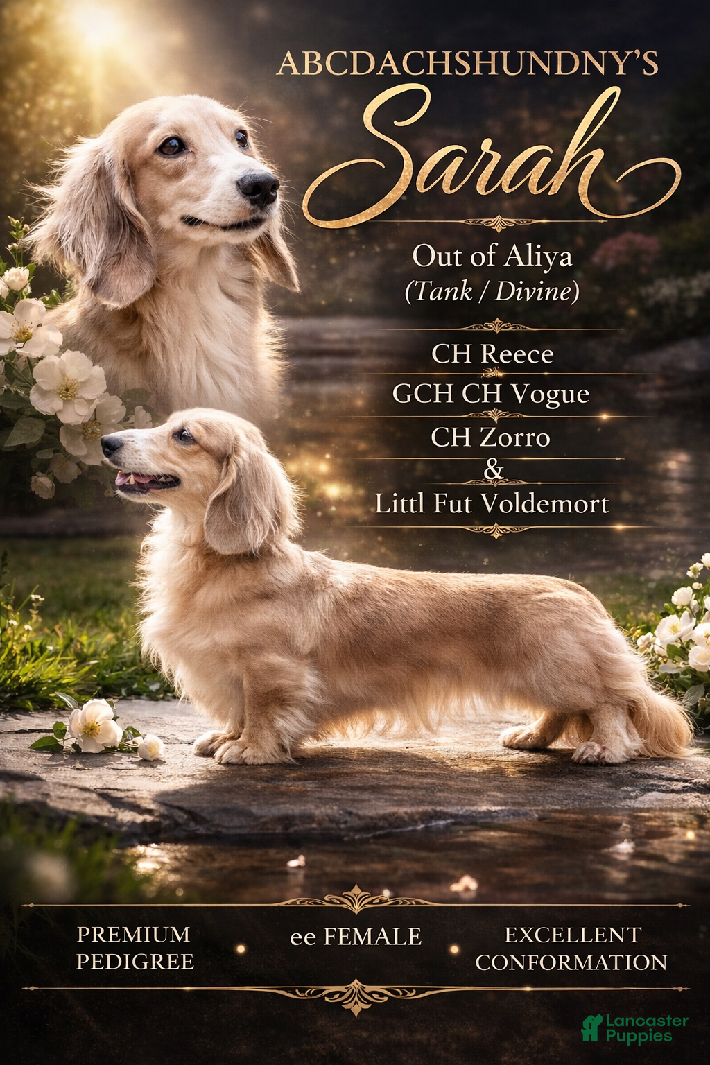 Miniature Dachshund dogs Sarah- all Imports - Ad 15