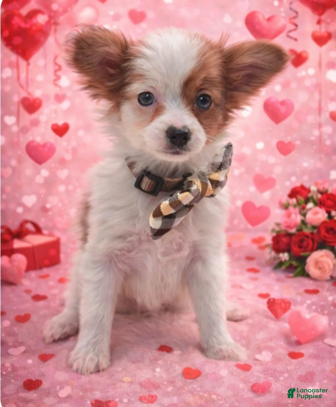 Papillon dogs for sale: Green boy(snickers) - Ad 1