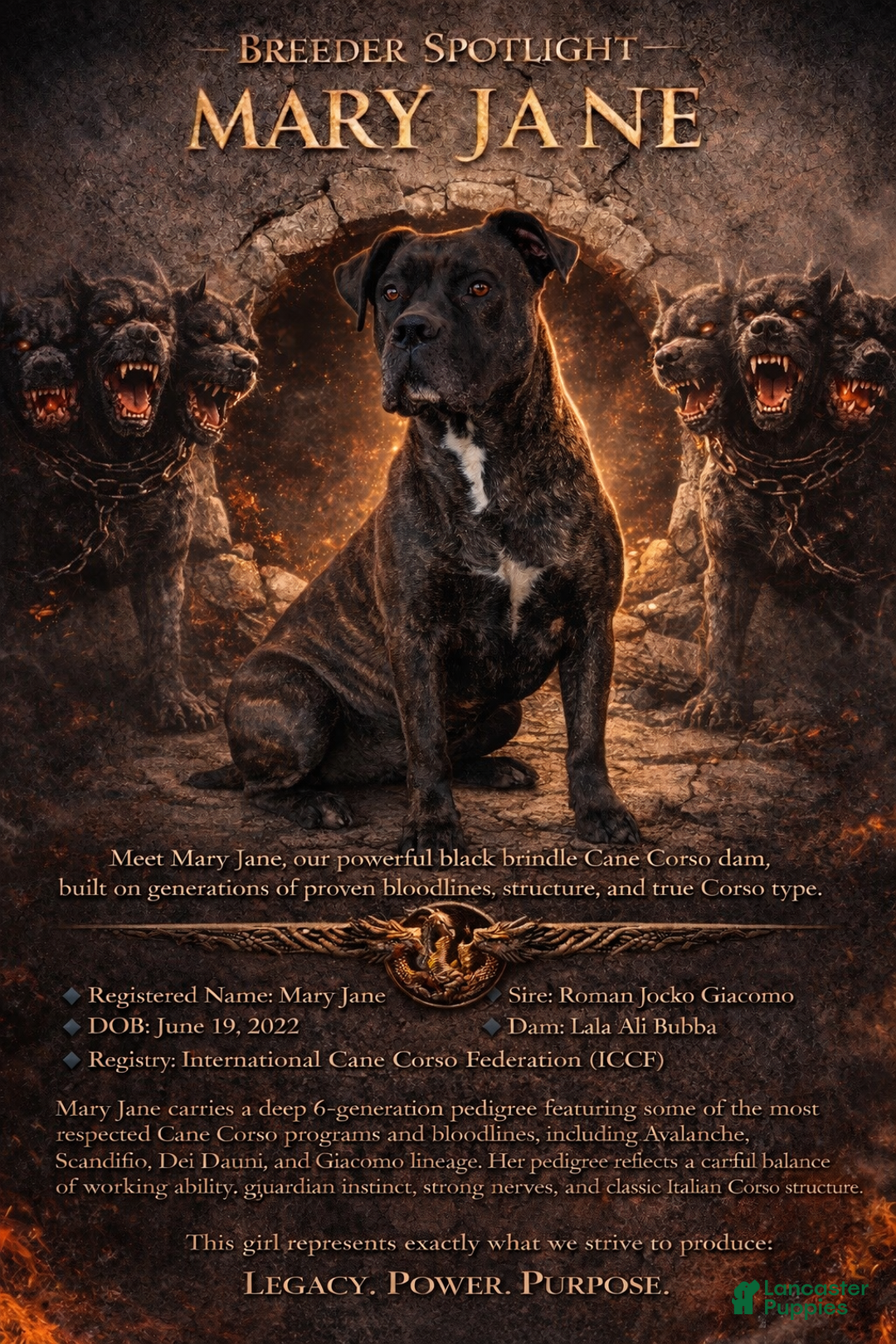 Cane Corso dogs for sale: Zues - Ad 7