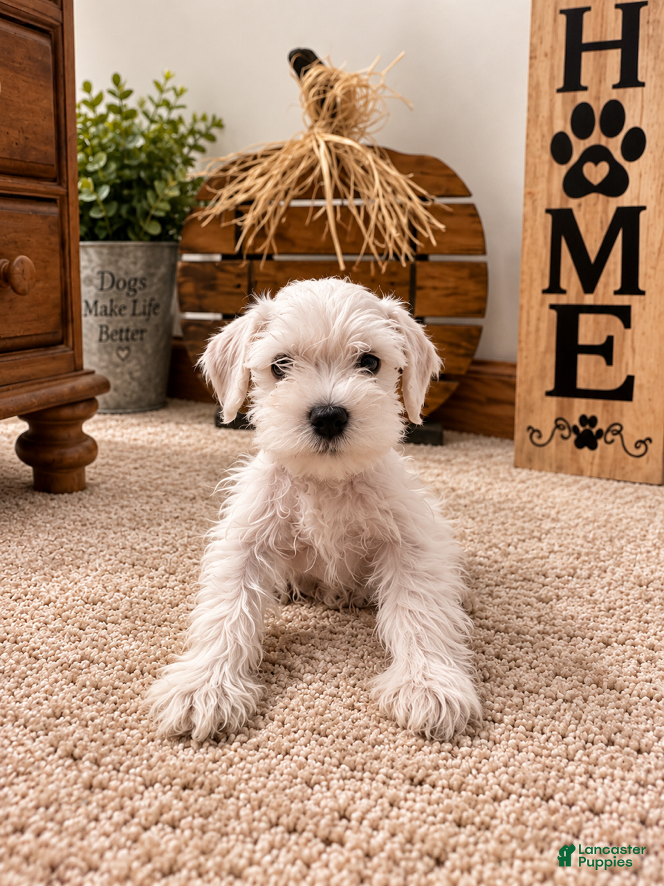 Miniature Schnauzer dogs Snow - Ad 2