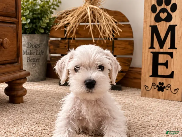 Miniature Schnauzer dogs for sale: Snow - Ad 2