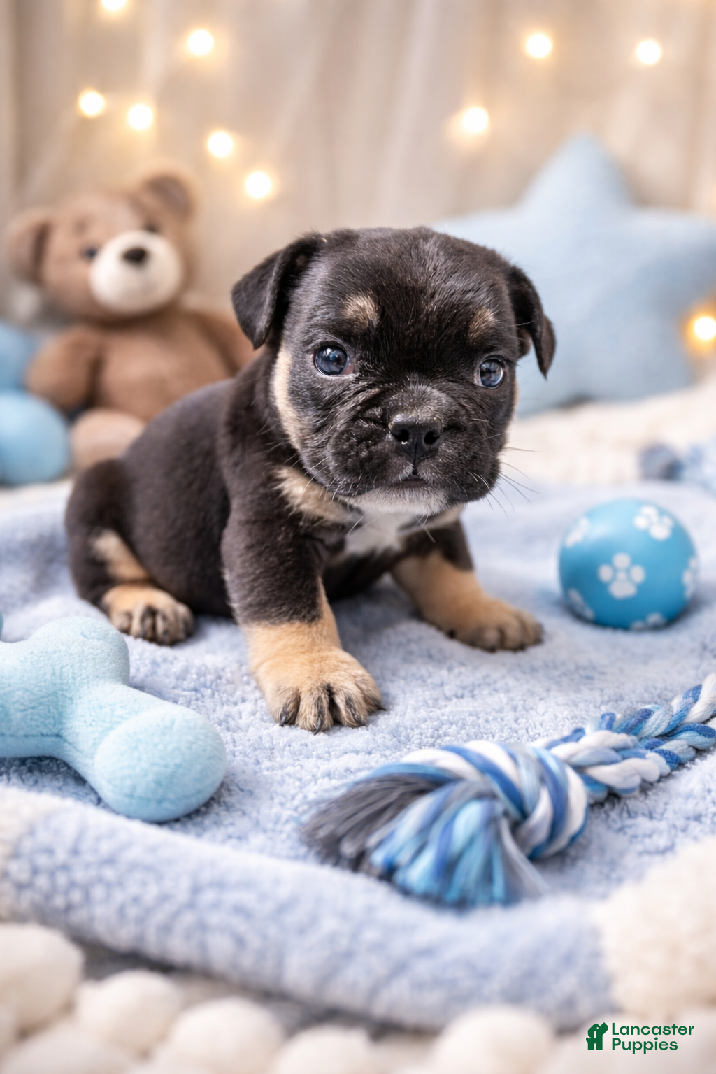 English Bulldog dogs Fluffy carrier with pink - Ad 41