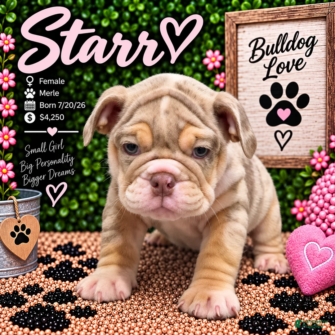 English Bulldog dogs for sale: Starr - Ad 2