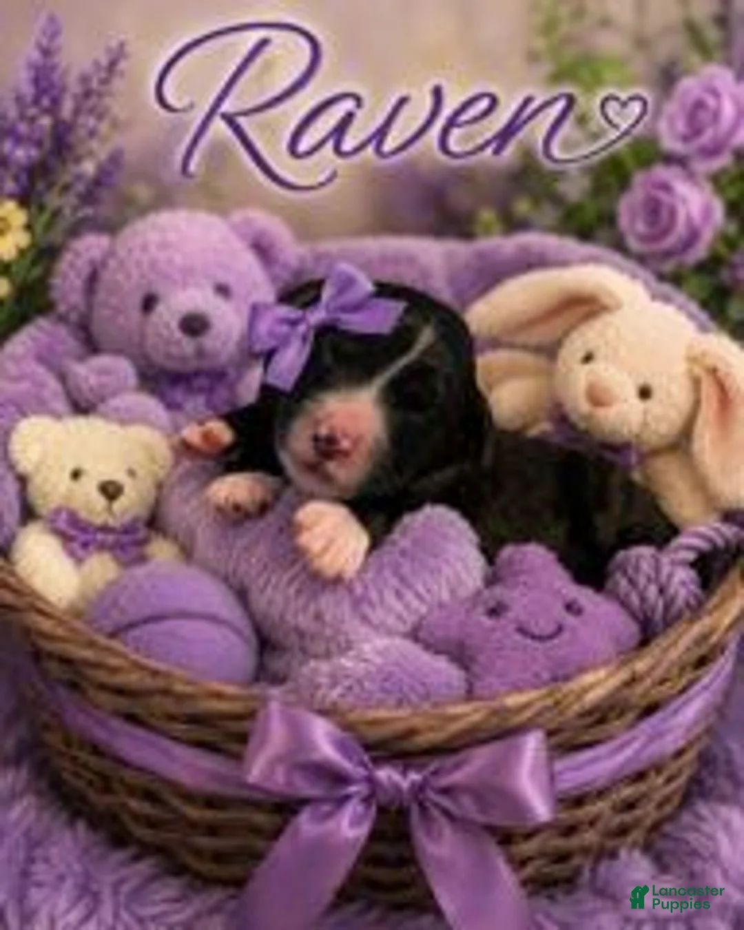 Bernedoodle dogs for sale: Raven - Ad 1