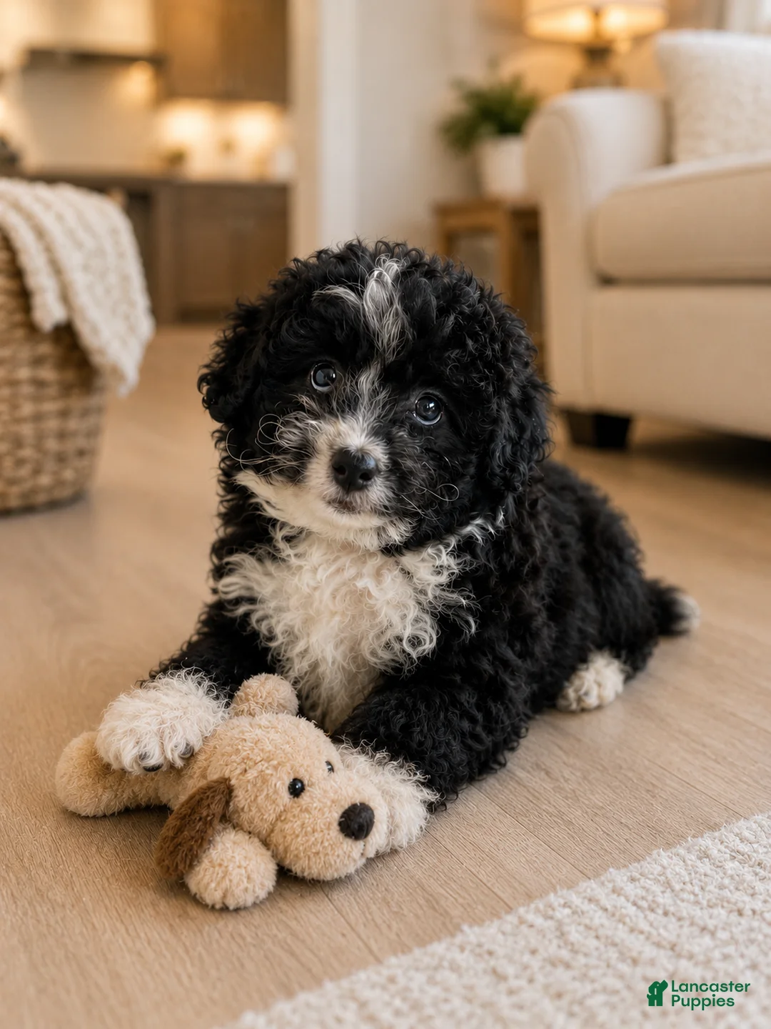 Bernedoodle dogs for sale: Pandora ❤️ Micro mini Bernedoodle female  - Ad 2