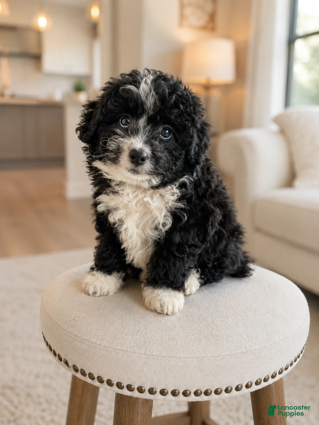 Bernedoodle dogs for sale: Pandora ❤️ Micro mini Bernedoodle female  - Ad 1