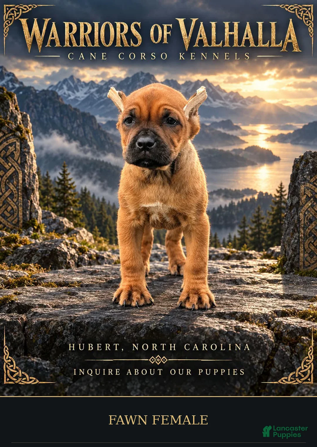 Cane Corso dogs for sale: Fawn Cane Corso Female - Ad 1