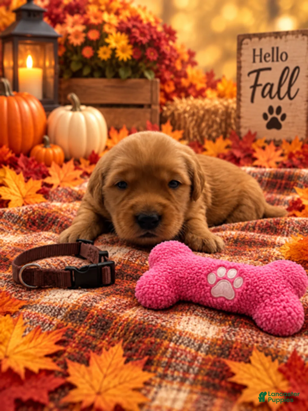 Golden Retriever dogs for sale: Maddie - Brown Collar - Ad 2