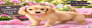 Pumpkin Female Mini Golden Retriever
